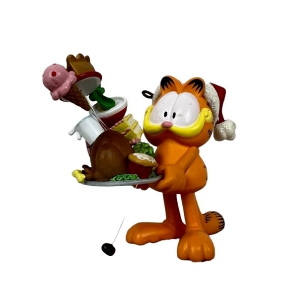 Carlton Cards Heirloom Collection Garfield Christmas Ornament  Movable Pieces - Picture 1 of 8